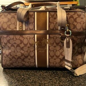 COACH Luxury Dog Carrier